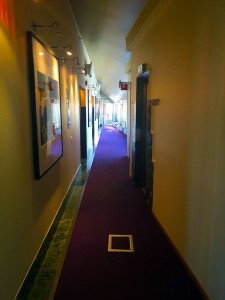 Korridor på Berns Hotel
