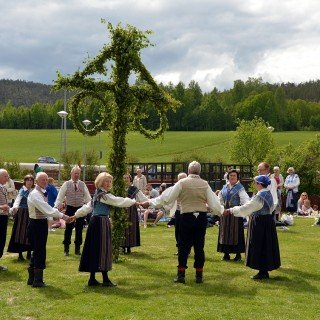 Fira midsommar i Stockholm
