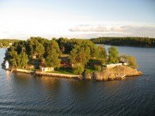Privat ö i Stockholms skärgård